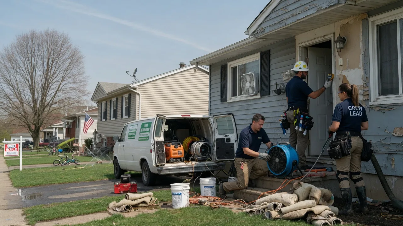 Flood Cleanup in Harmony, MN near me